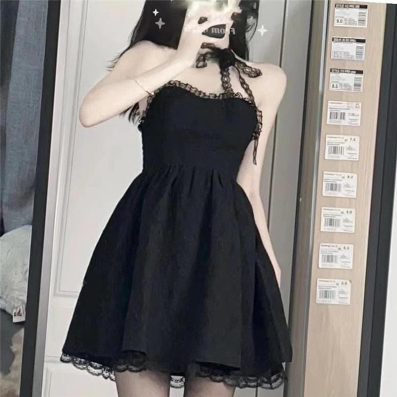 French High-end Black Strap Sling Dress for Women's Summer New Design Waist-hugging and Slimming Party Evening Dress 2XL