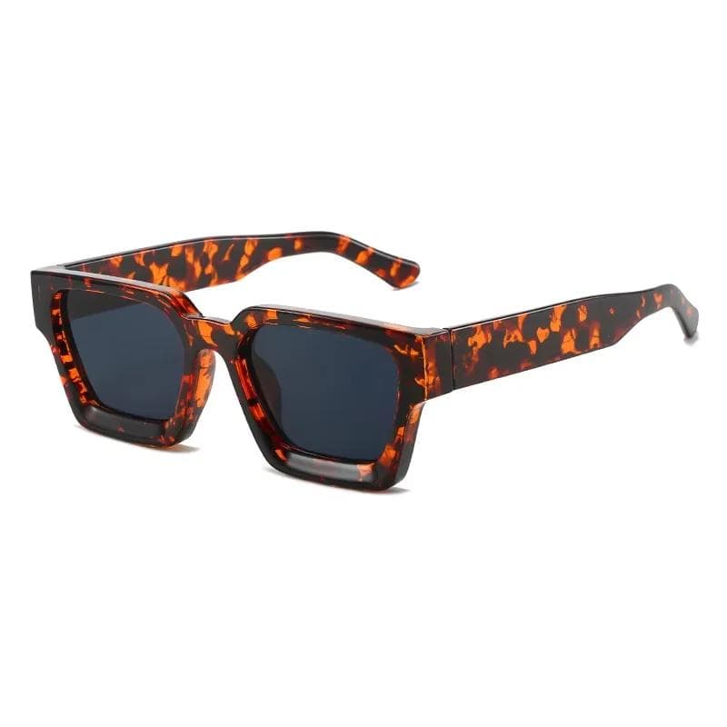 Fashion Vintage Small Square Sunglasses Men Women Retro Designer Green UV400 Unisex Popular Shades Eyewear As Picture
