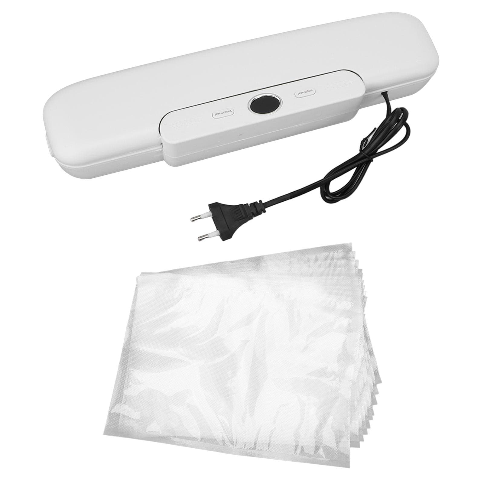 Vacuum Sealer Machine Powerful Suction Bags Cutter Included Compact Automatic Food Sealer Dry Moist