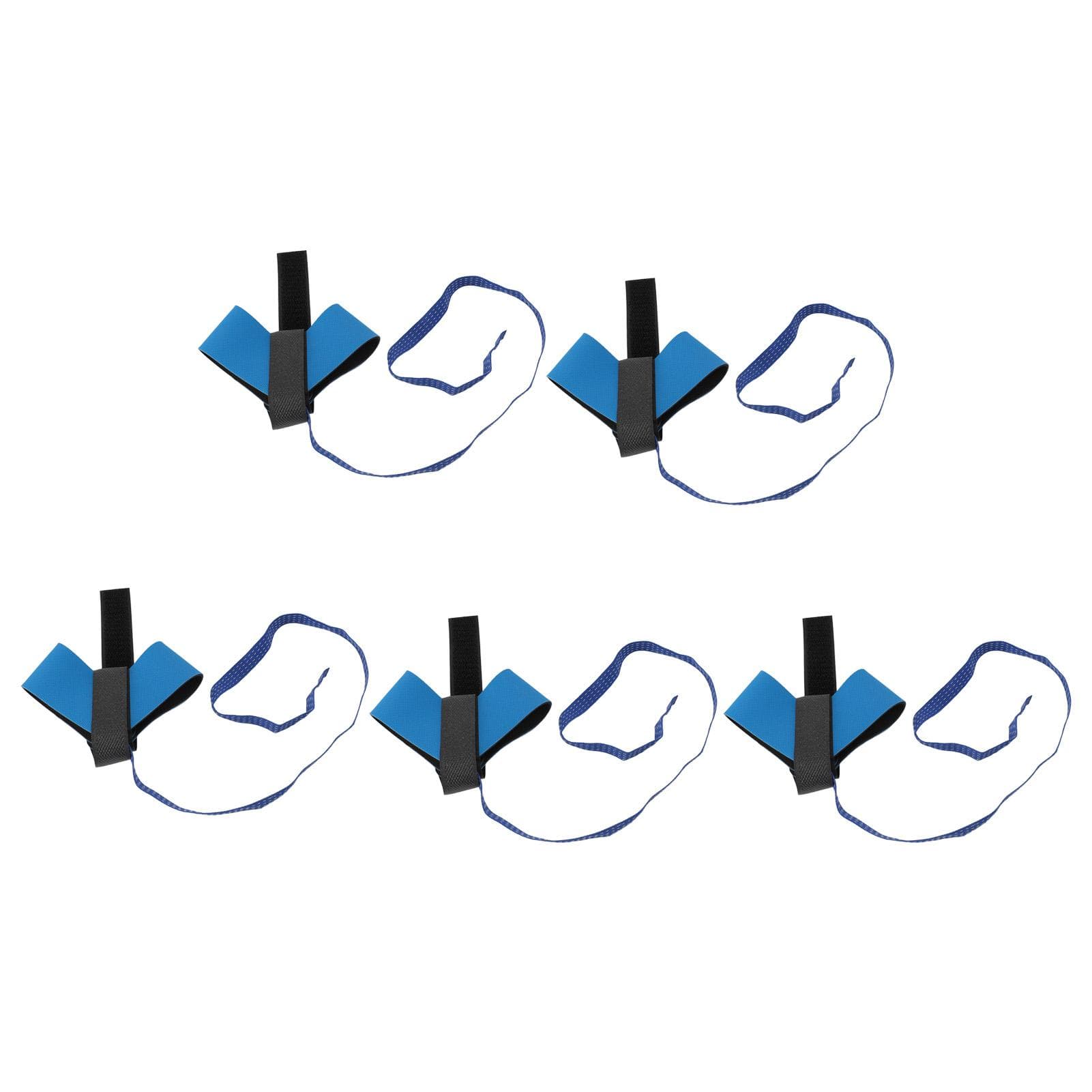 5PCS Anti Static Heel Grounder Strap ESD Adjustable Rubber Nylon Anti Static Wrist Strap for Men