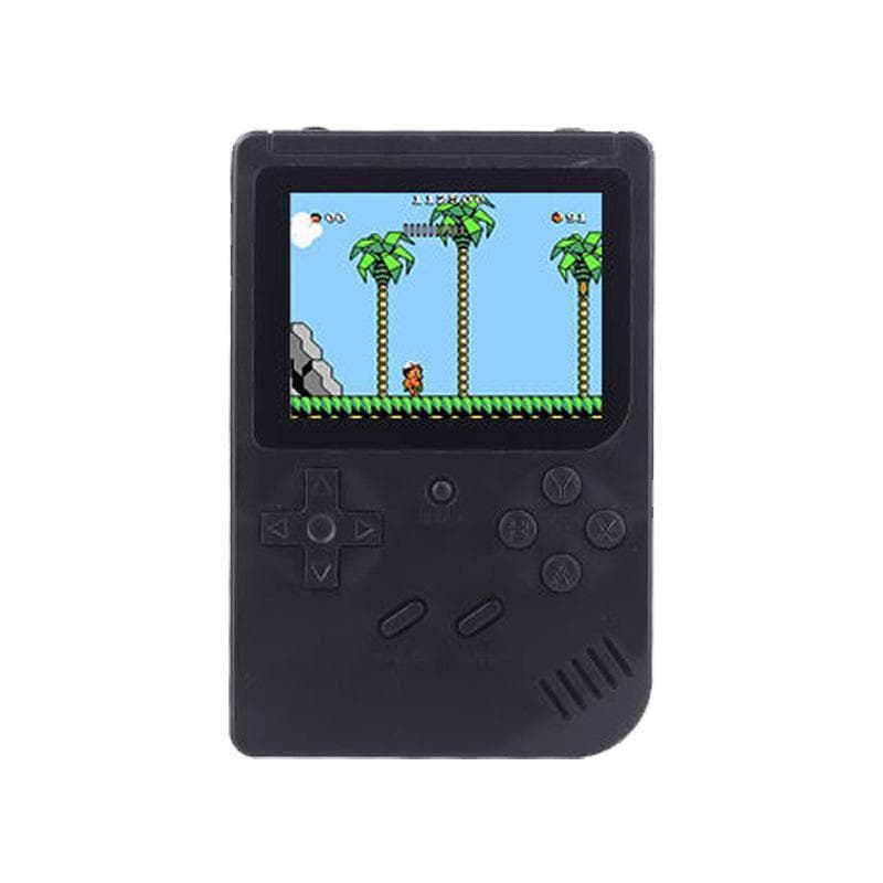 Mini Retro Game Handheld Game Console Built-in 400 Games Box Classic Retro Gamepad Gift for Child Kids black