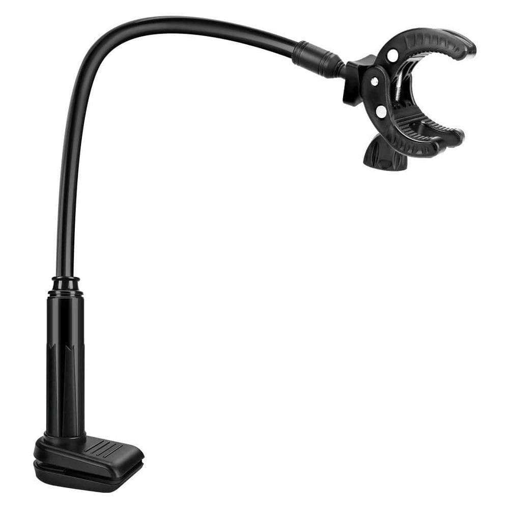 Blow Dryer Stand Hands Free Hair Dryer Stand Clamp Mount Adjustable for Dog Grooming Table Arm with black