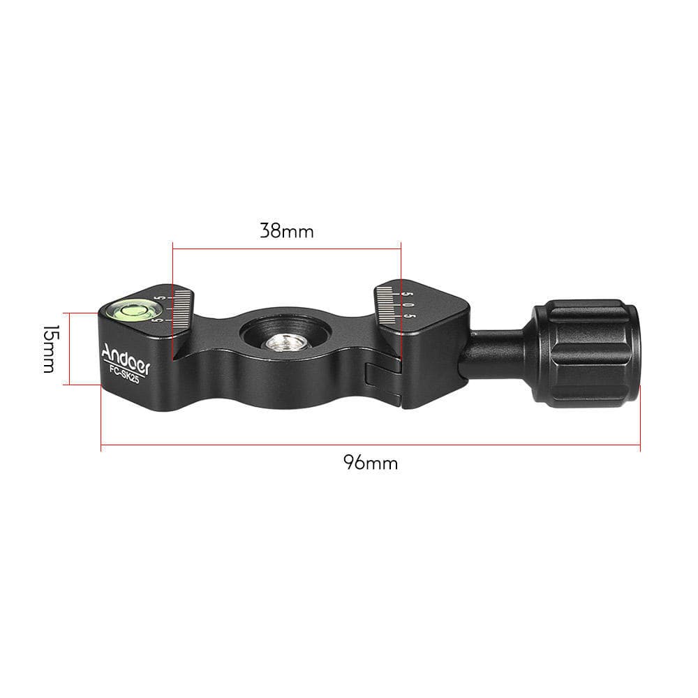 Quick Release Clamp for RSS Arca-Swiss Marking Benro Sirui SUNWAYFOTO Photo black