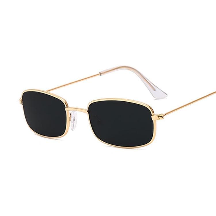 Small Frame Yellow Square Vintage Sunglasses for Women Men Designer Fashion Shades Pink Sun Glasses Female Oculos De Sol