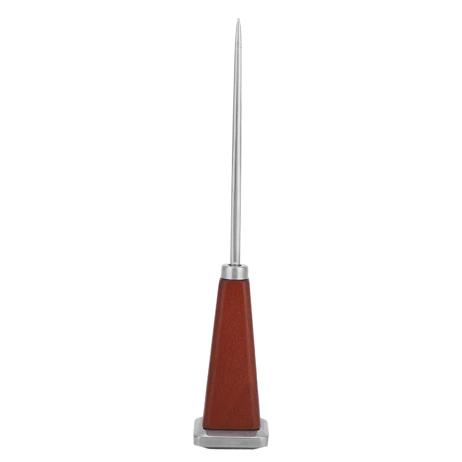 Ice Pick Stainless Steel Ice Pick with Wood Handle Bartender Tool for Bars RestaurantsSingle Prong