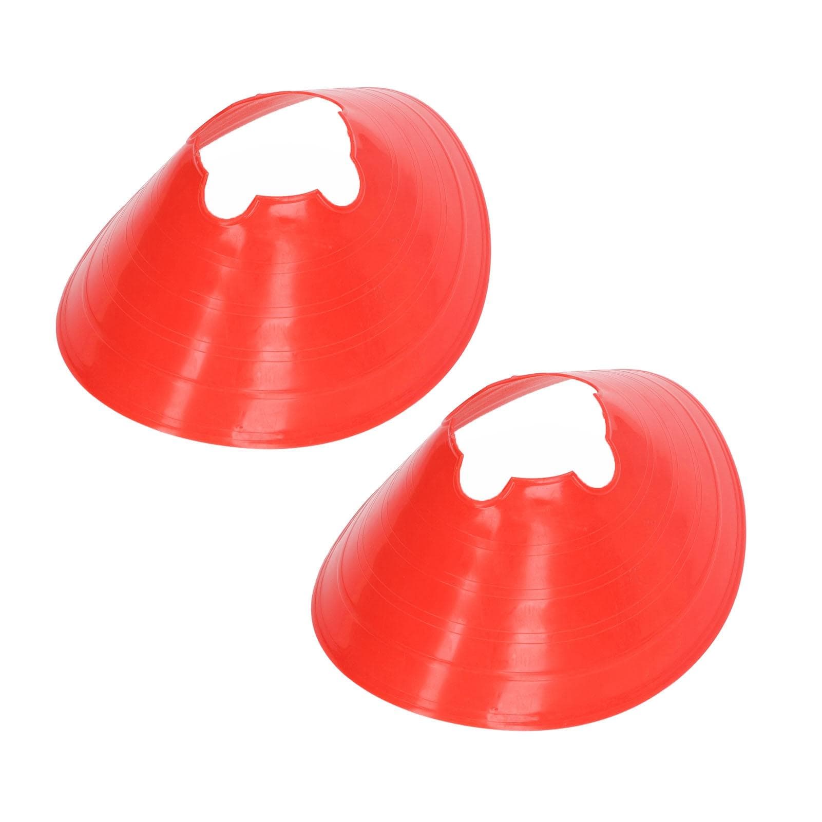 10 PCS 8cm Soccer Disc Cones High Flower Mouth Large Marker Disc Training Corner Obstacle Disc