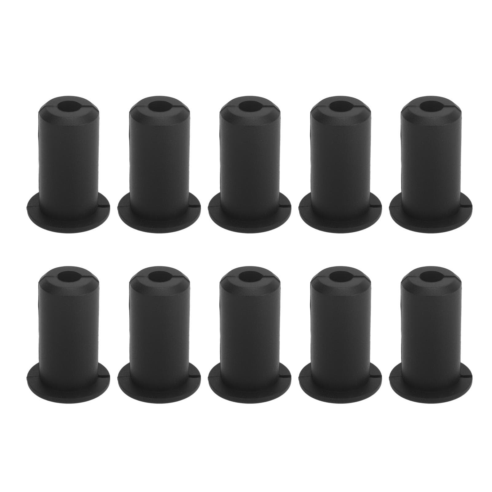 10pcs Cable Routing Kit for Starlink Silicone Cable Feed Through Bushings Wall Grommet for Starlink black