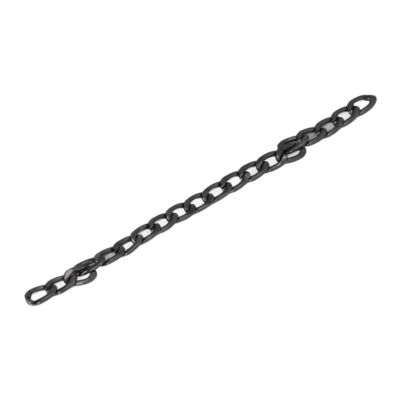10m Aluminum Curb Chain Elegant Rust Resistant Metal Curb Chains for Necklaces Jewelry Making DIY gray