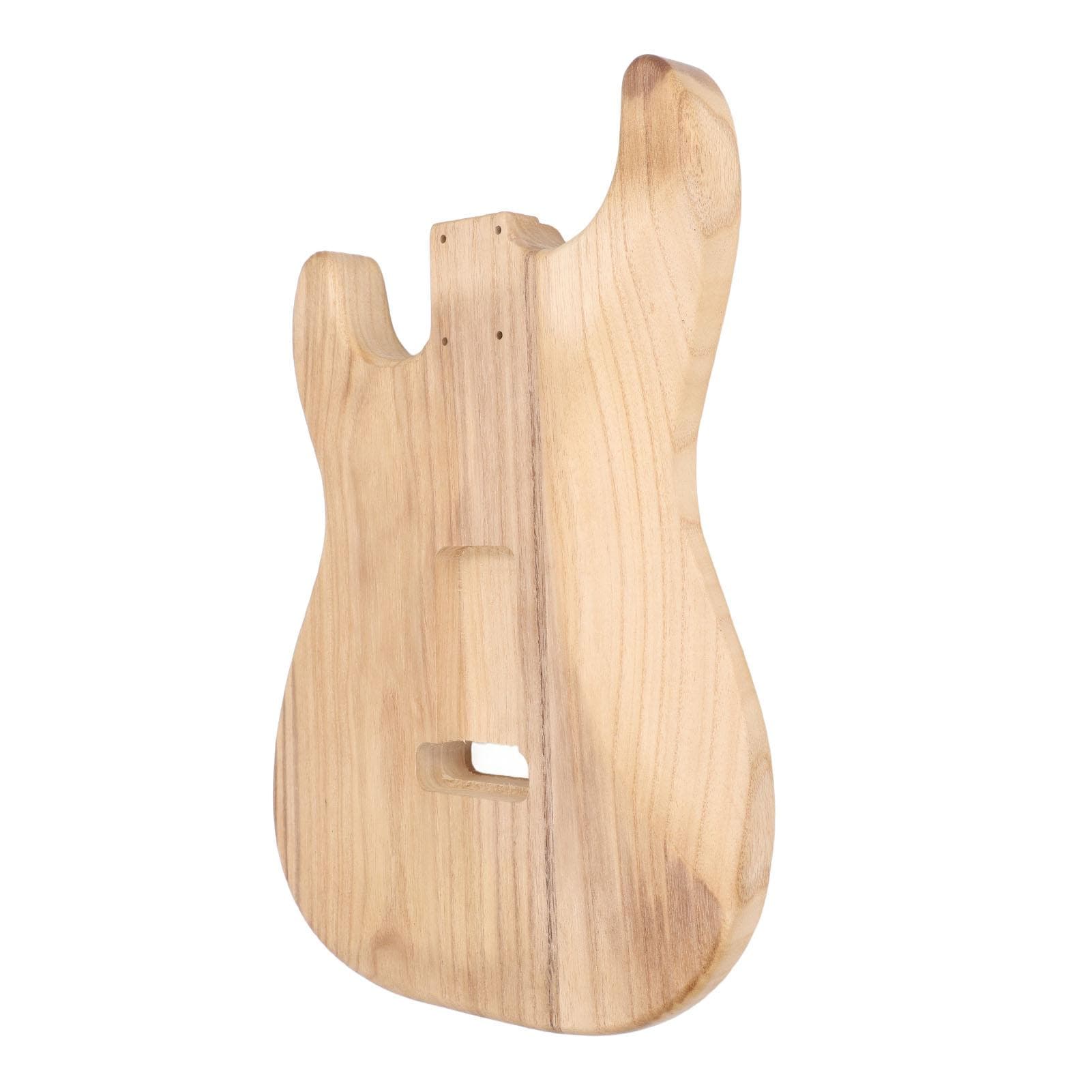 Unfinished Guitar Body for SSH Style Pre Drilled Holes Paulownia Wood Electric Guitar Body for DIY