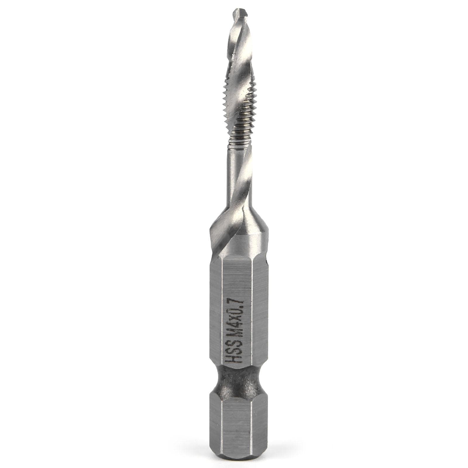 M4 HSS 14 Hex Shank Drill & Tap Taper Drill Bits Power Tool Part