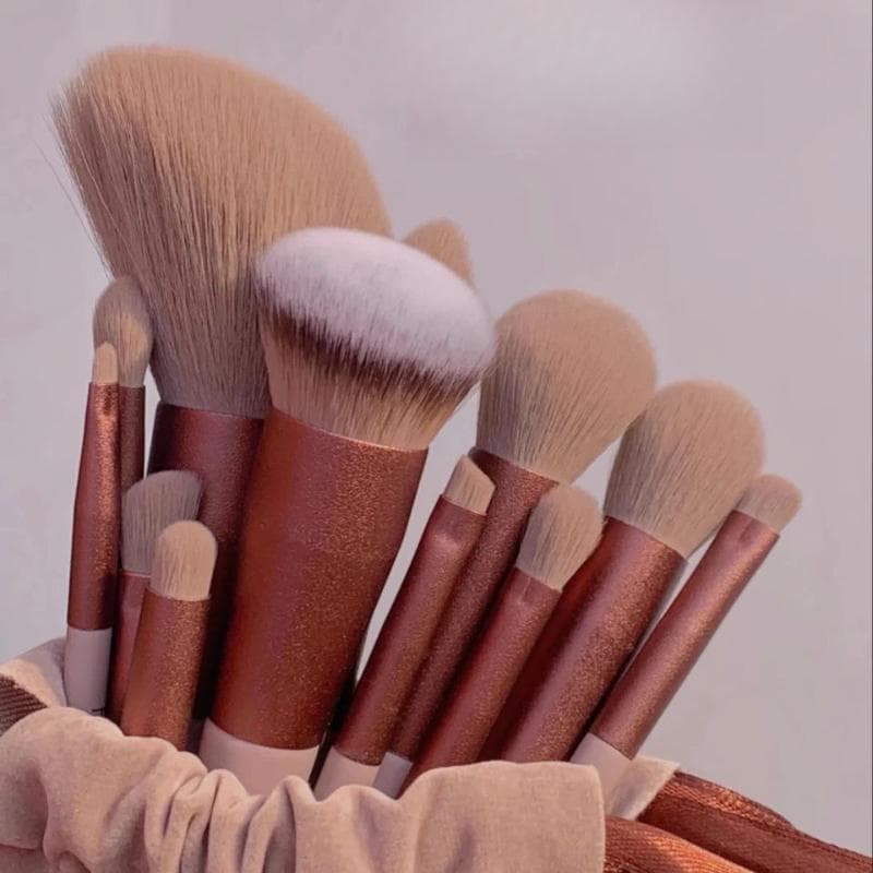 Makeup Brush Set Soft Fluffy Professiona Cosmetic Foundation Powder Eyeshadow Blending Make Up Brush Beauty Tool Makeup pink