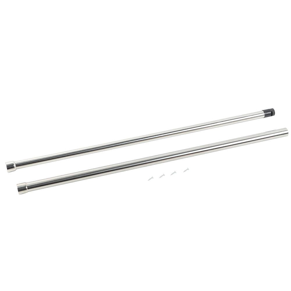 58-98cm Stainless Steel Extendable Telescopic Rod Rail Clothes Hanging Poles Clothing Organizer for