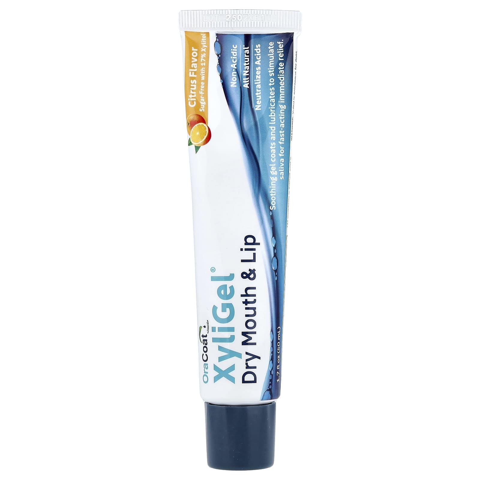 OraCoat, XyliGel®, For Dry Mouth and Lips, Citrus, 50 ml (1.7 fl oz)
