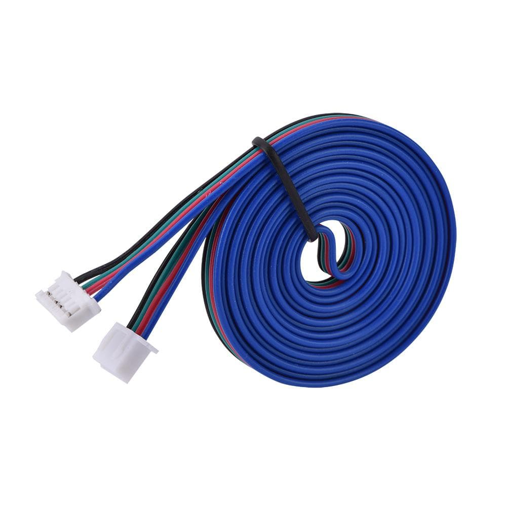 HX2.54 4pin 6pin White Dual Terminal Wire Cables for 3D Printer Stepper Motors 1500mm