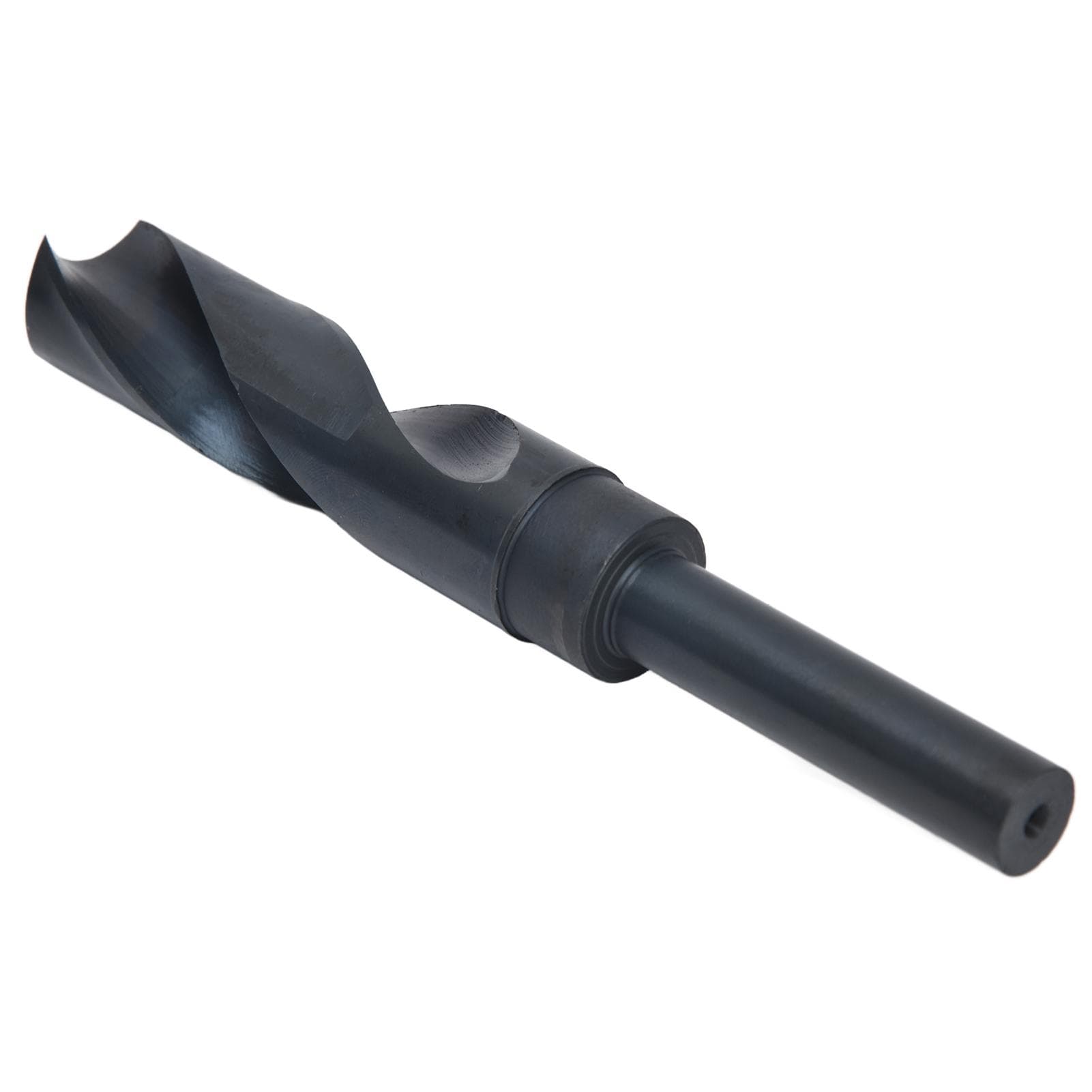 Reduced Shank Drill Bits HSS Twist Straight 12in Shank Drilling Tool 21.5mm Black