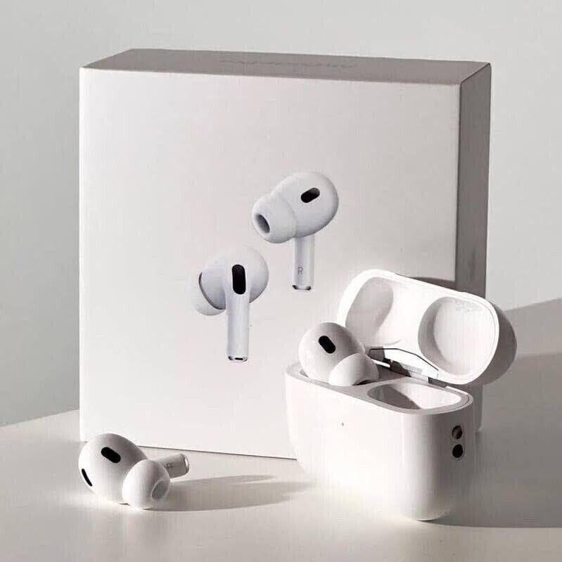 New 5Pro Wireless Headset Bluetooth 5.0 Stereo Active Noise Reduction Earphone HD Call Music Sport Headphones for Android & IOS white