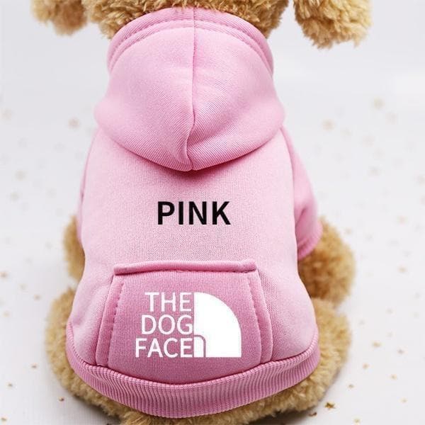 Pet Clothes Autumn Winter Pet Hoodie Dog Warm Coat Cotton Jacket Sport Puppy Cloth The Dog Face Small Dogs Cat Pet Clothes Winter Coat XL