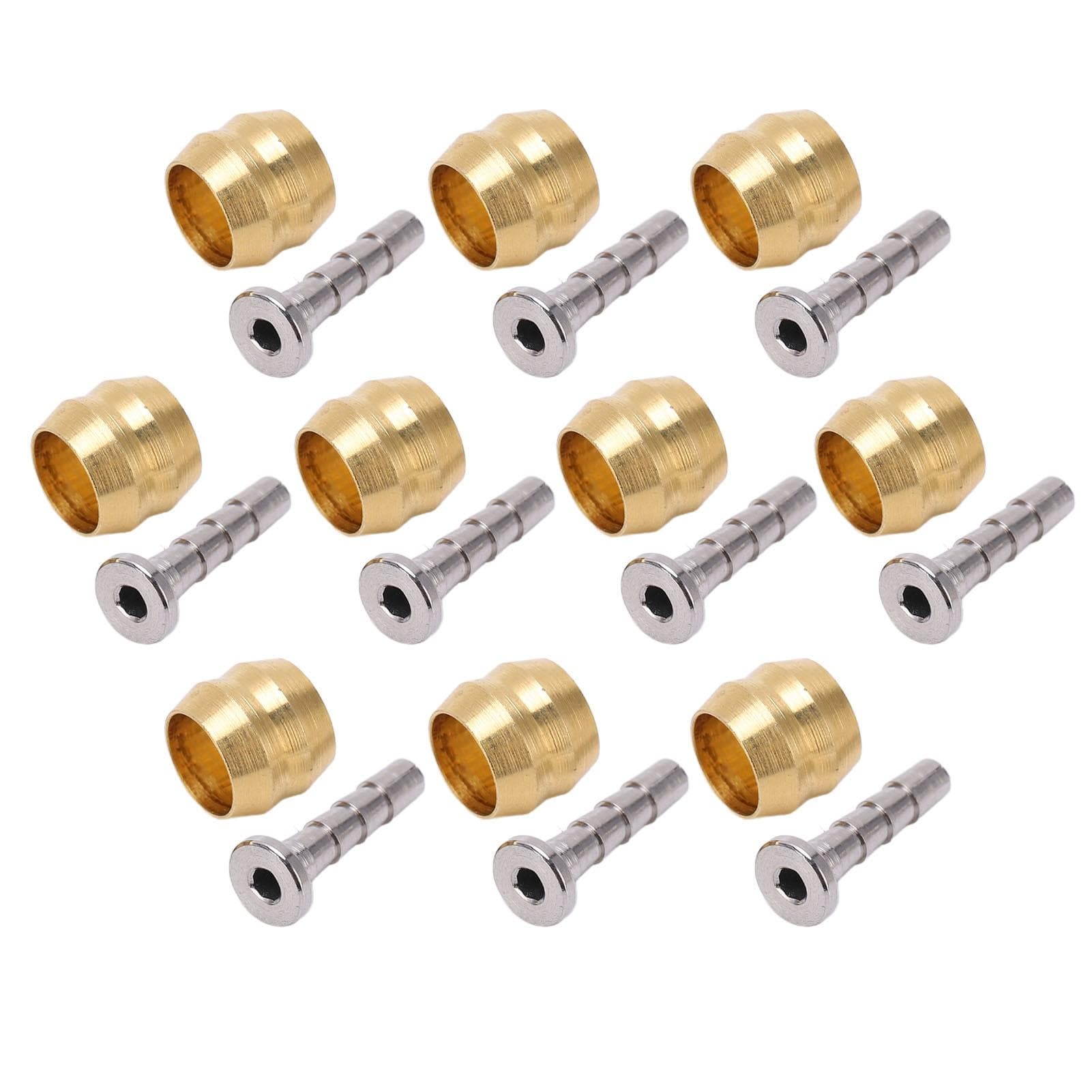 10 Pairset Bicycle Oil Needle Olive Head Set Corrosion Resistance Bike Tubing Oil Needle