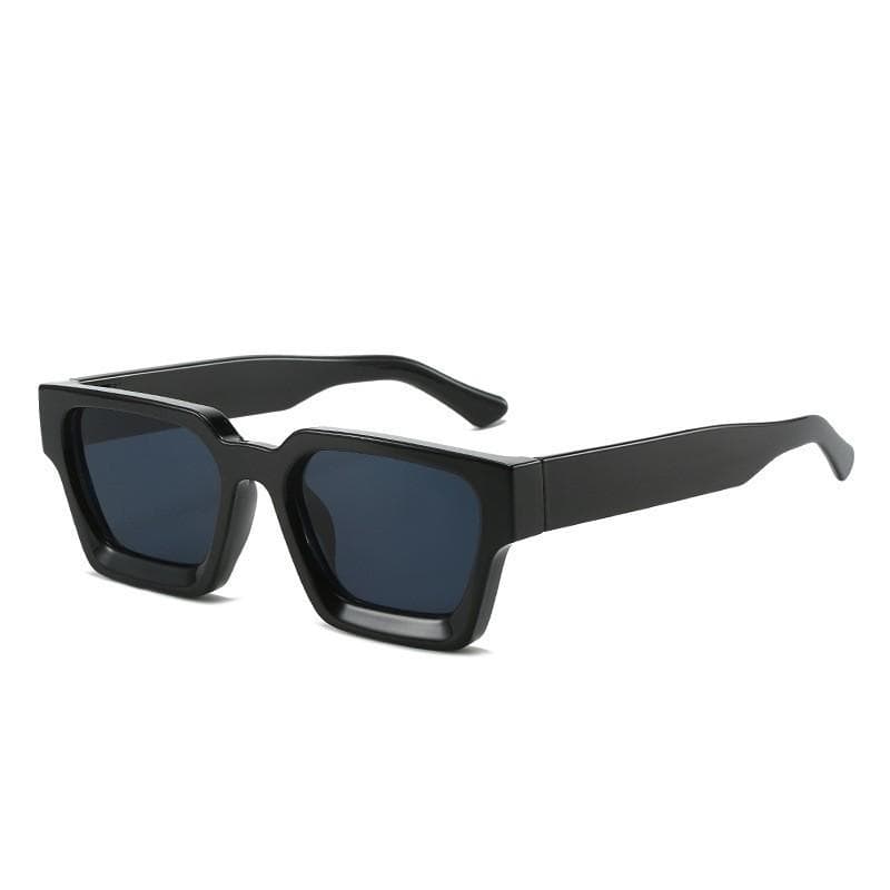 New Women's Square Anti Blue Light Glasses Retro Designer Sunglasses UV400 Protection Fashion Flat Mirror Gafas De Sol 1PC