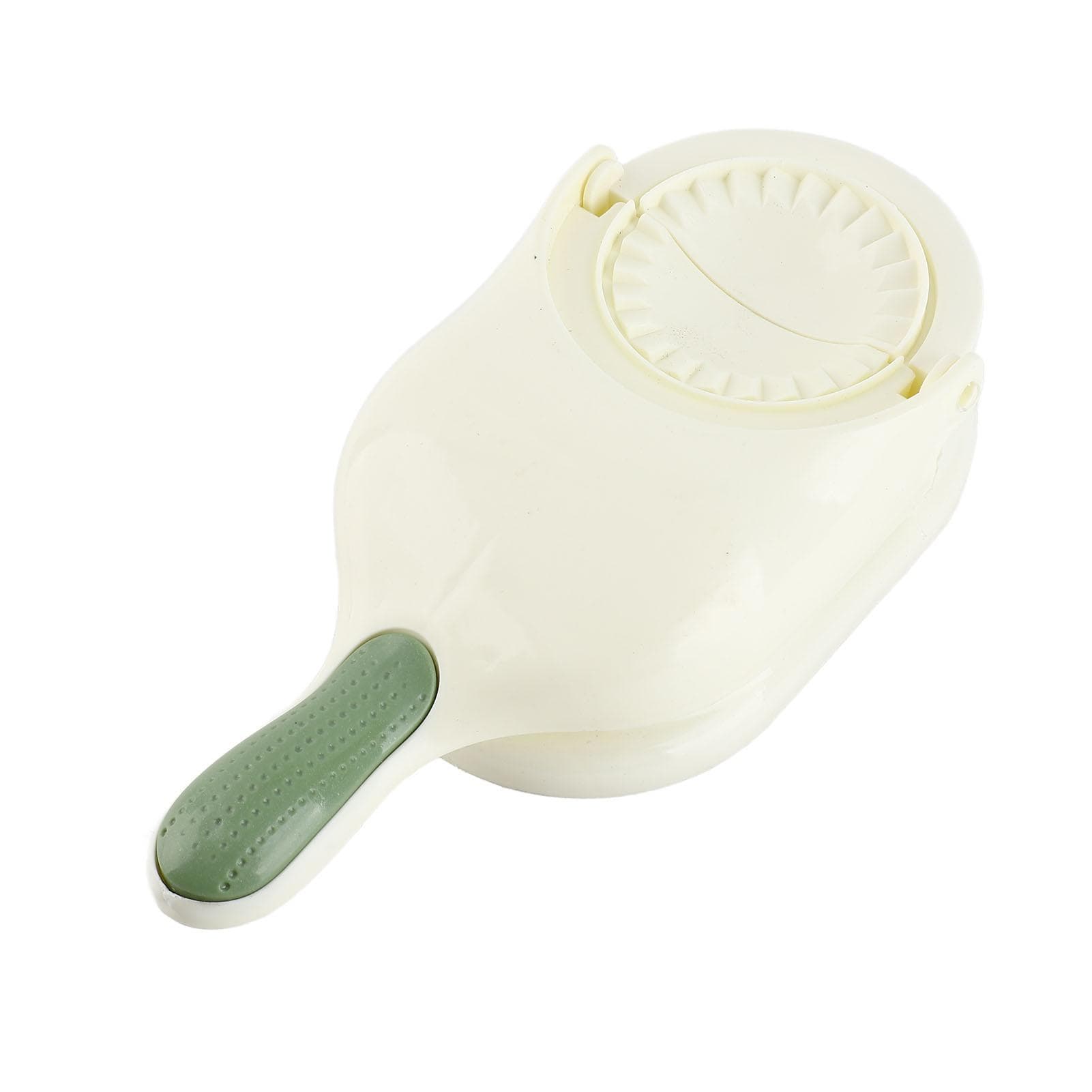 Dumpling Maker PP Manual Dumpling Skin Maker Mold Press Machine DIY Tool for Home Kitchen Yellow white