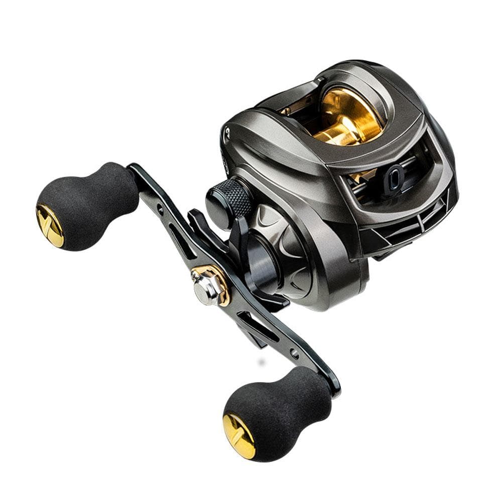 Fishing Reel Casting Reel Baitcaster 7.2:1 High Speed Spinning Reel with Magnetic Brake 18LB Max Left Hand