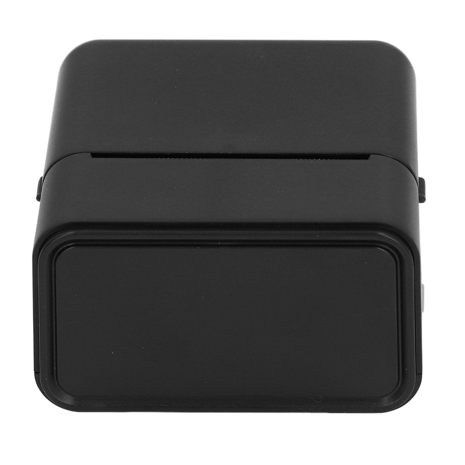 Thermal Label Printer BT 203dpi Portable Mini Label Printer for Date Ingredient Name Small Business black