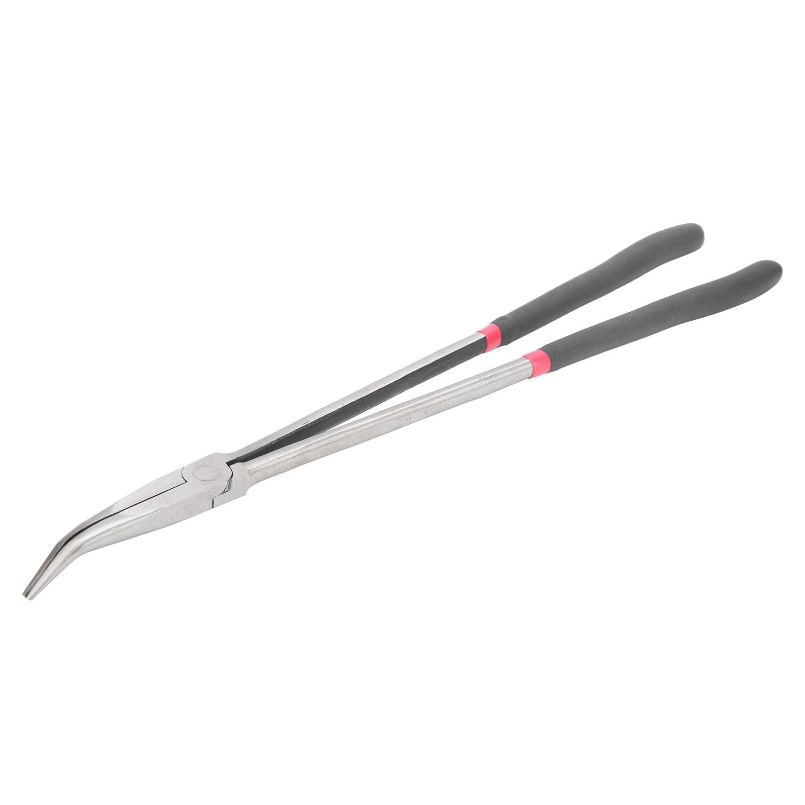 45 Degree Curved Nose Pliers with Long Handle Steel Pliers Hand Tools 400mm 16in