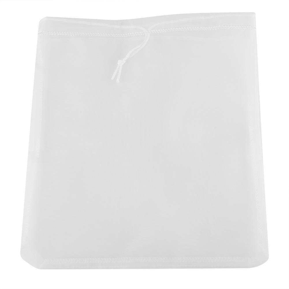 Nylon Mesh Cloth Strainer Nut Almond Milk Filter Bag Reusable Kitchen Sieve