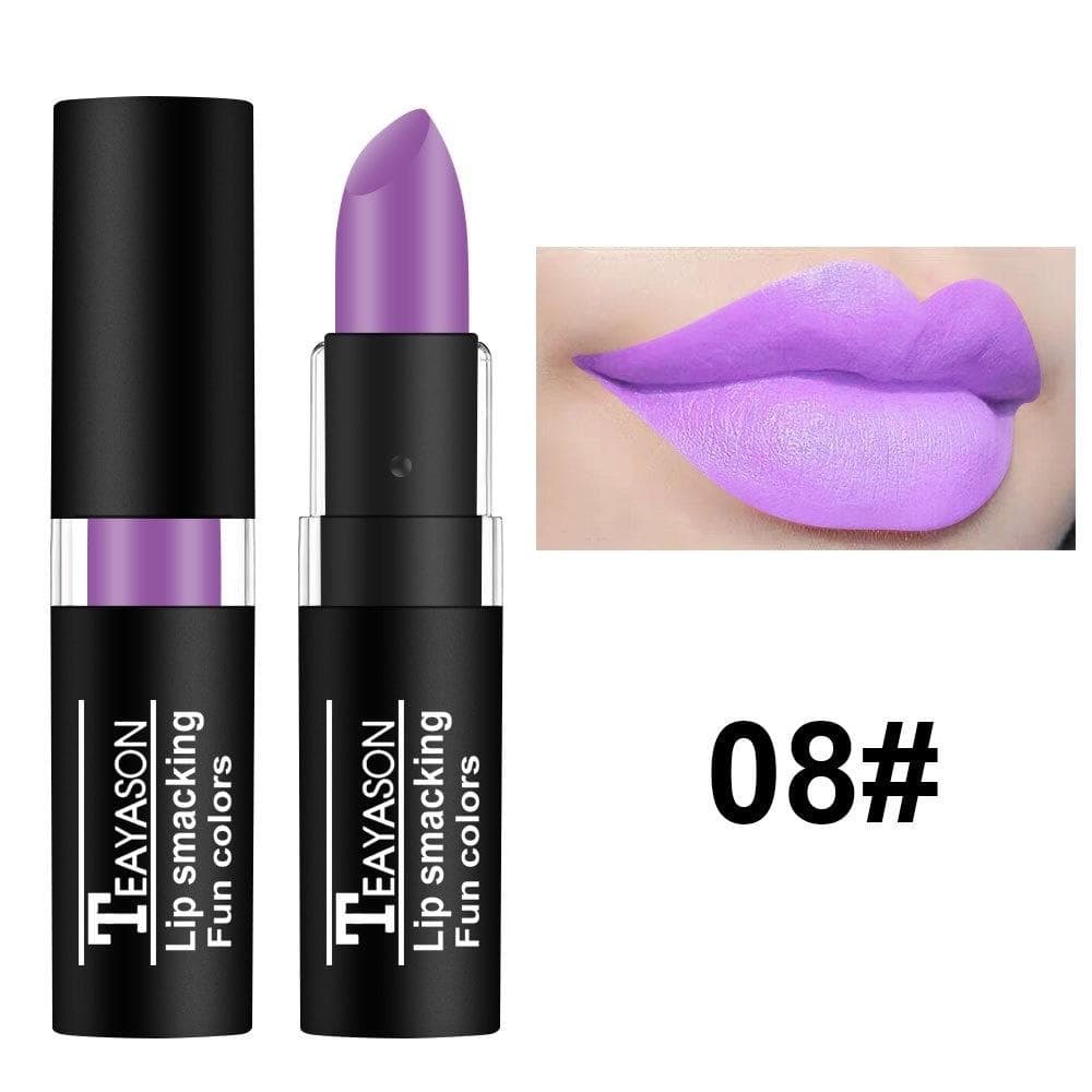 Waterproof Velvet Matte Long Lasting Pigmented Nude Lipstick Luxury Party Lips Makeup Cosmetics 8