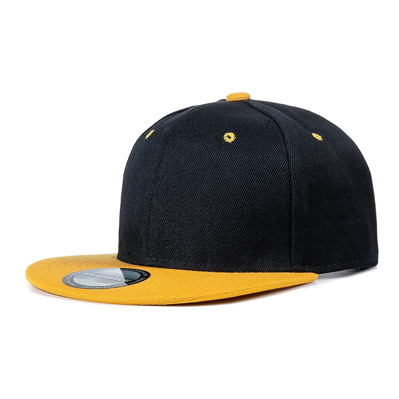 Unisex Cap Plain Snapback Hat High Quality Adult Hip Hop Baseball Cap Men Women Outdoor Leisure Baseball Hat 55cm-60cm