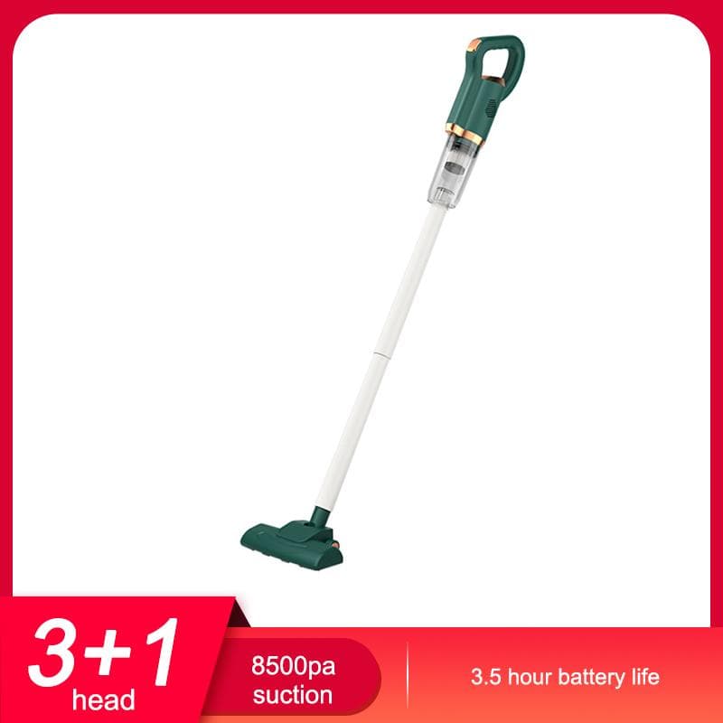 Household handheld vacuum cleaner suction mop all-in-one machine without steam mop lazy mop new green
