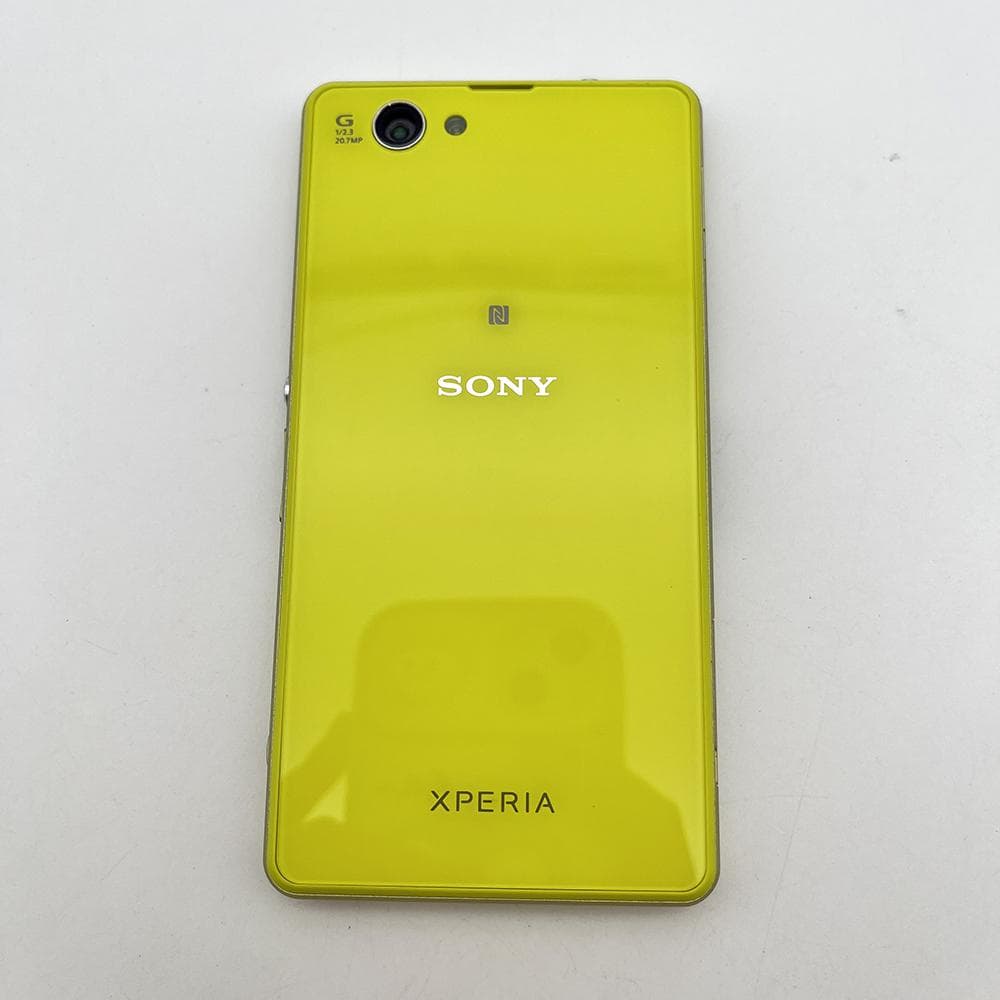 Refurbished Sony Xperia Original Sony Xperia Z1 Compact D5503 Unlocked 4G 16GB 2GB RAM Mobile Phone With Single SIM Simple Set yellow