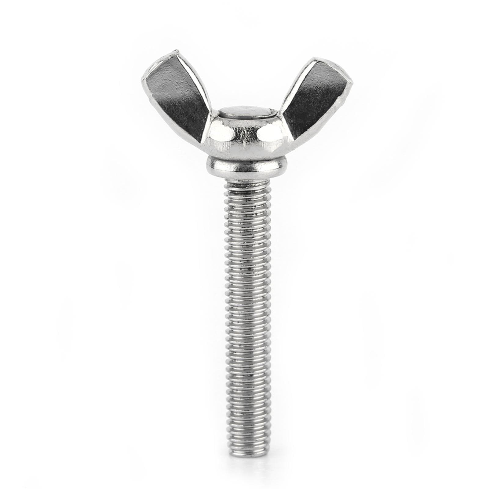 5pcs Bag 304 Stainless Steel Wing Butterfly Screws Bolts Wingbolt Machine Fastener(M5 * 40mm)