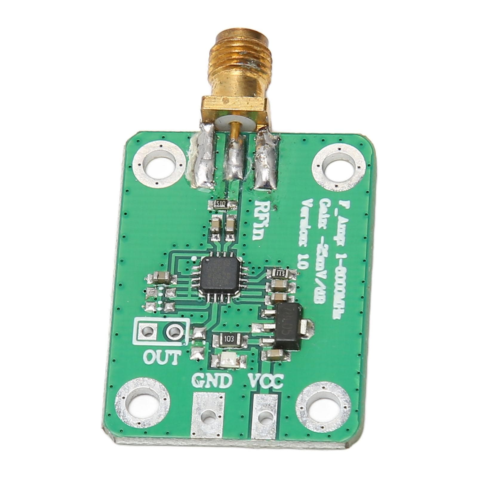 Logarithmic Detector AD8317 Chip 1M to 8000MHz Wide Dynamic Range RF Power Meter for Signal Power