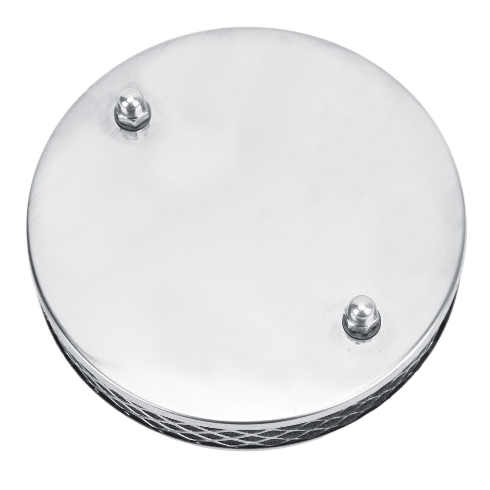 High Airflow Pancake Air Filter Chrome Plated Air Cleaner Element A102 for SU HS4 1? Inch