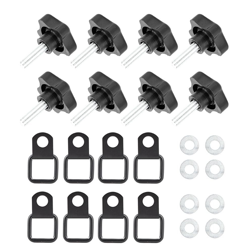 Car Roof Screw Pull Buckle Kit Accessories Fit for Jeep Wrangler JK JL 20072018 2 Door