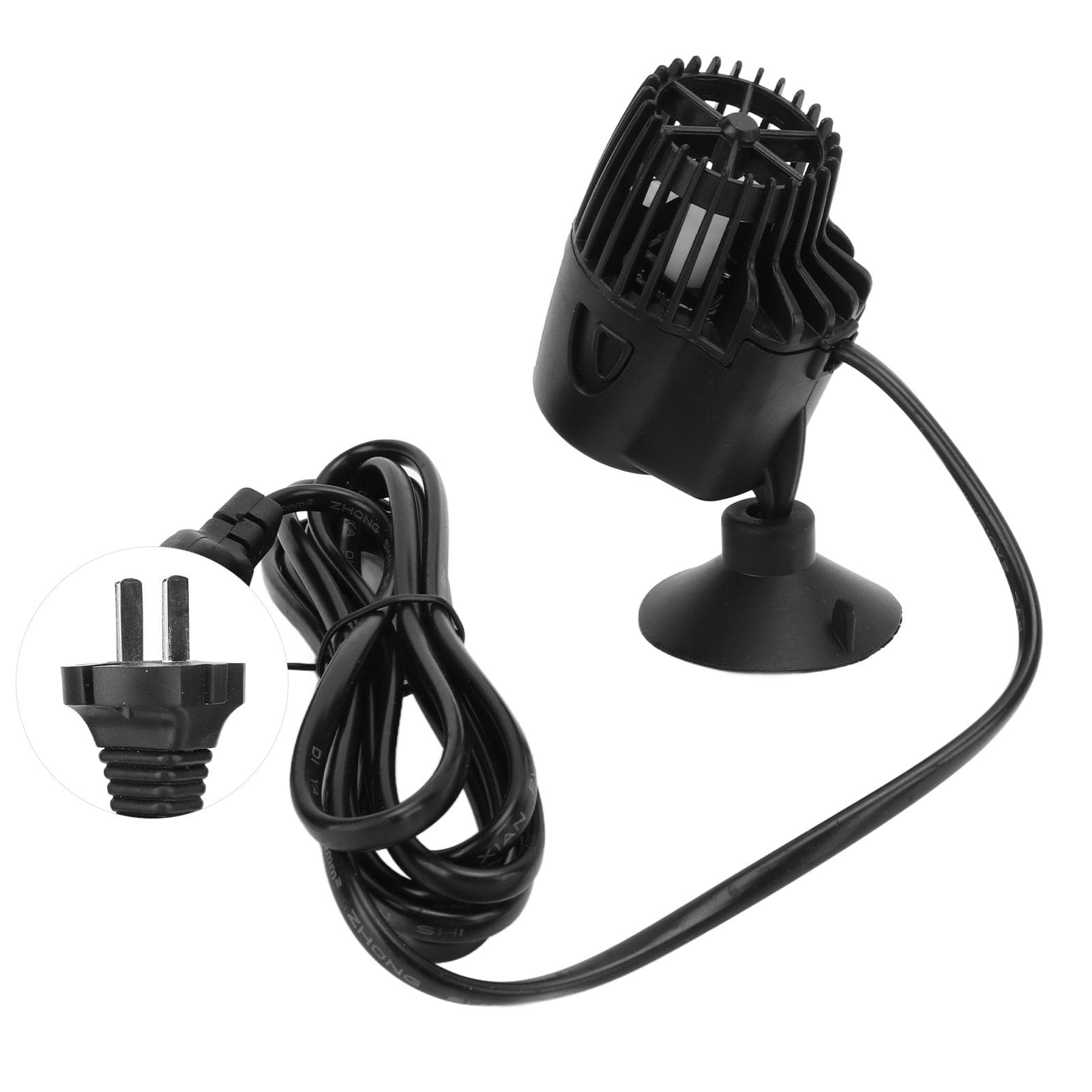 Aquarium Wavemaker Pump 360 degrees Adjustable Reversal Free Fish Tank Circulation Pump for Freshwater