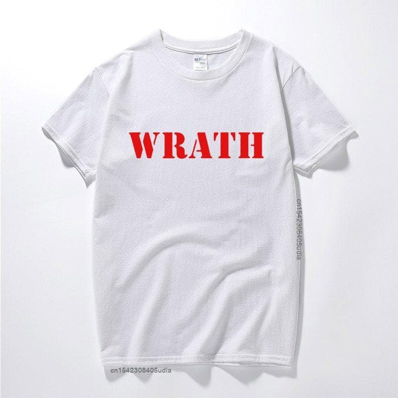 Limited Wrath Natural Selection Logo Design Unisex Black T-Shirt Unisex Women Camisas Hombre Oversized T Shirt Cotton M