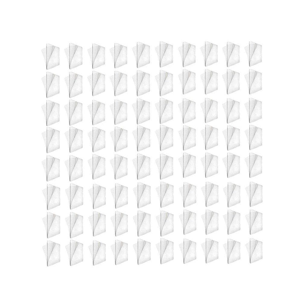 Transparent Double Sided Tape Nano Tape Seamless Waterproof Wall Stickers Heat Resistant Viscose Tape Bathroom Wall Sticker 80Pcs