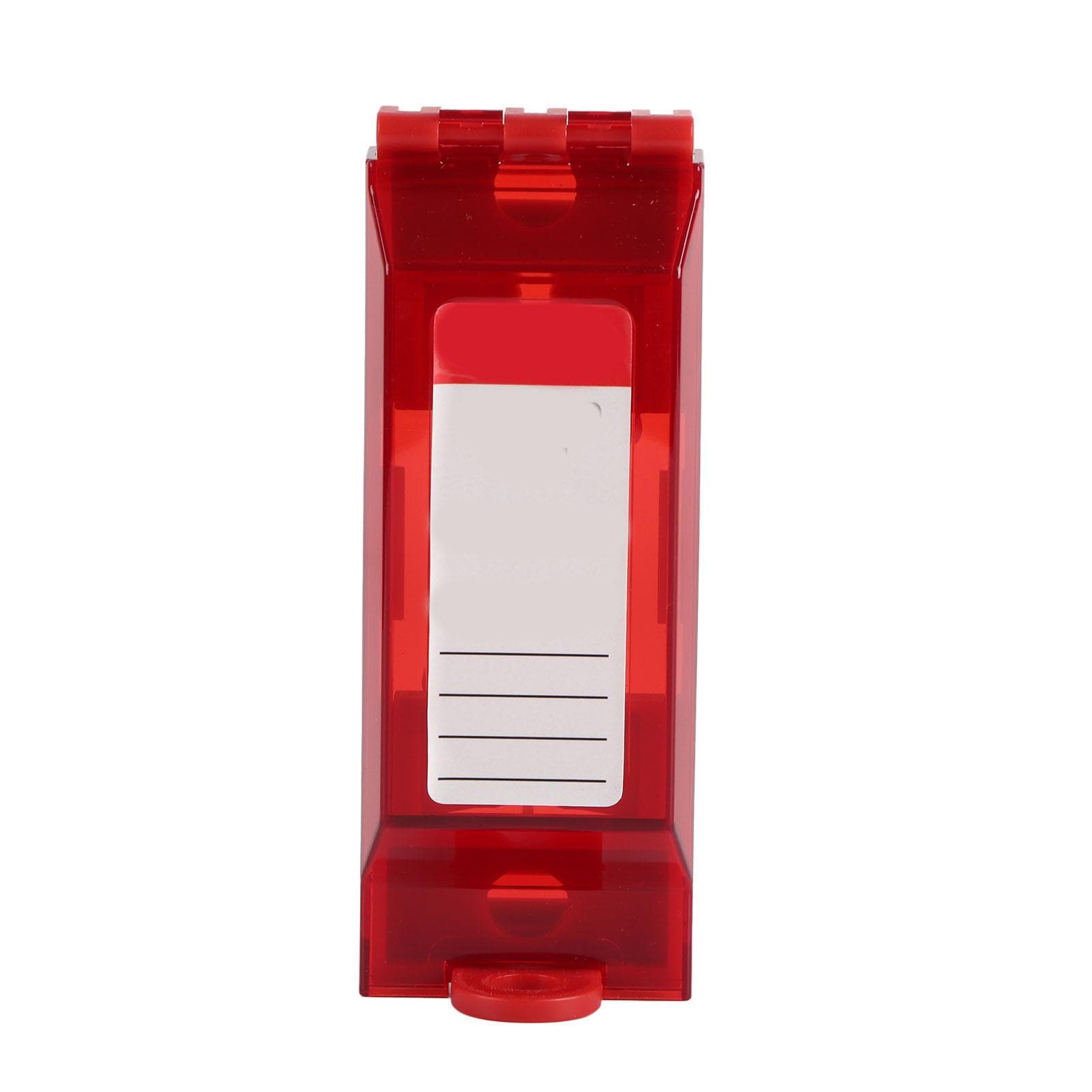 Lockout Switch Cover Plate Safe Universal Engineering Plastic Wall Switch Cover for Electrical