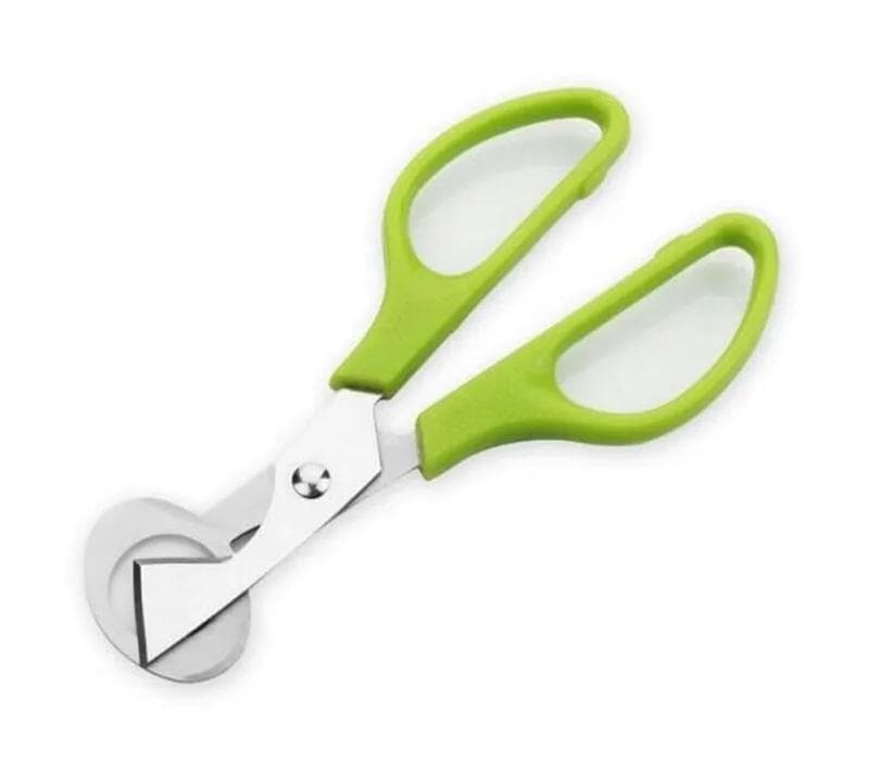 Creative Stainless Steel Cut Whisk Egg Apparatus Pigeon Quail Egg Scissor Bird Opener Kitchen Tool Clipper Gen Eggshell Cutter green