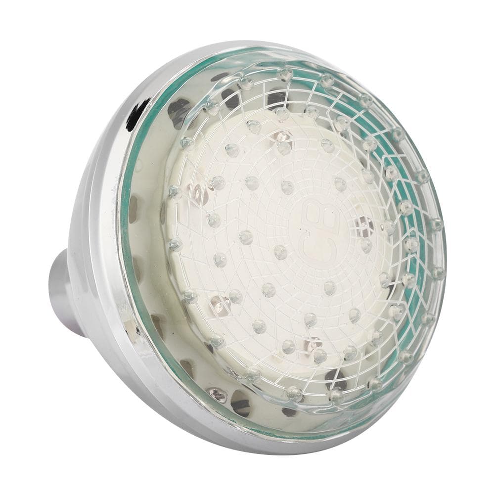 G1/2in LED Color Changing Top Shower Bathroom Shower Sprayer for Household Bathroom9814B Colorful