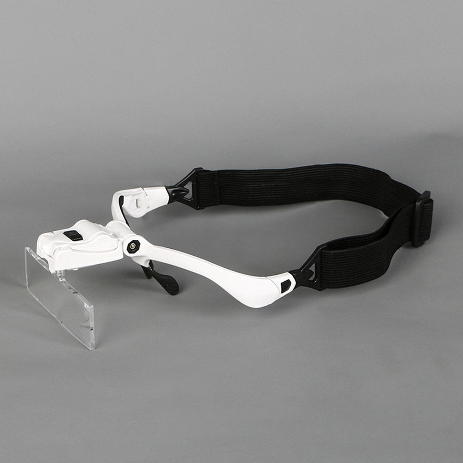 Head Mounted Magnifier with LED Light 5 Kind Magnifications Portable Lengthen Widen 3.5X Magnifying