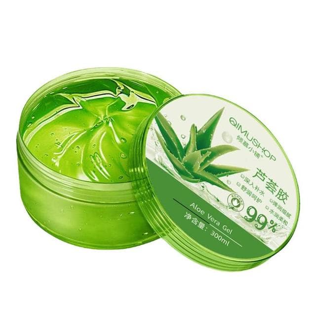 New Aloe Vera Gel 99% Natural Face Cream Sun Repair Hydrating Whitening Cream Remove Acne Soothing Gel Skin Care for Women 300g China green