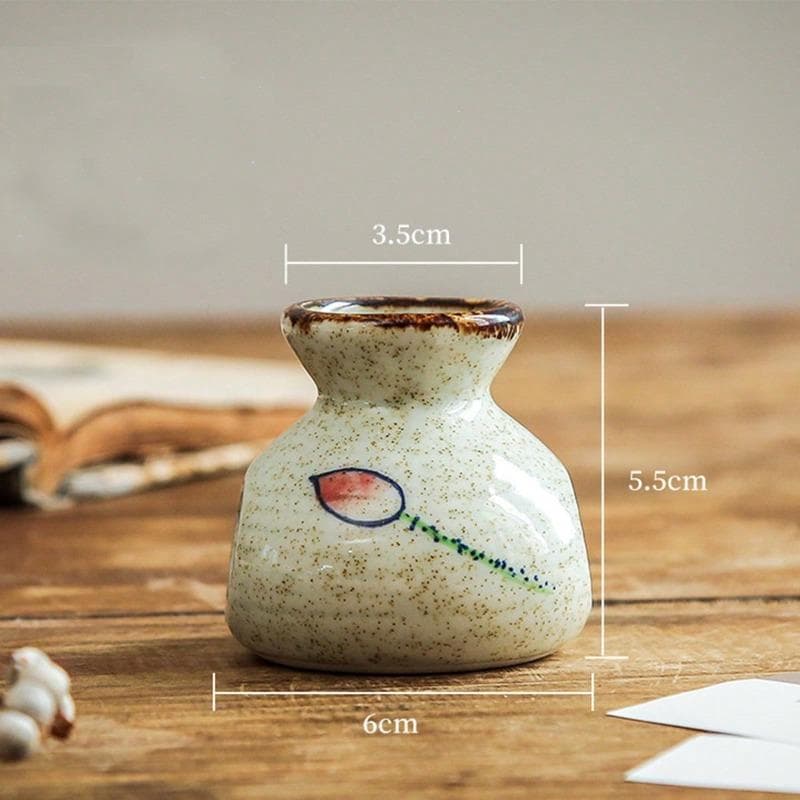 1pc Retro Ceramic Toothpick Holder - Creative Kitchen & Dining Room Decor, Suitable For Home And Restaurant Use Pack of 1