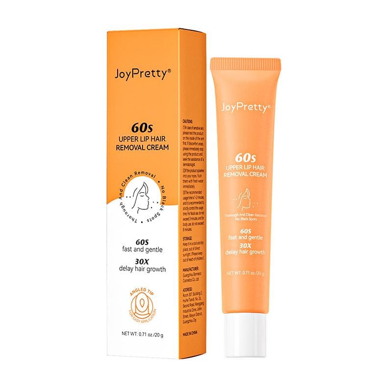 NEW Quick Hair Removal Depilation Cream Face Skin Care Ladies Upper Lip Hair Underarm Bikini Gentle Remover Wax Facial Creams orange