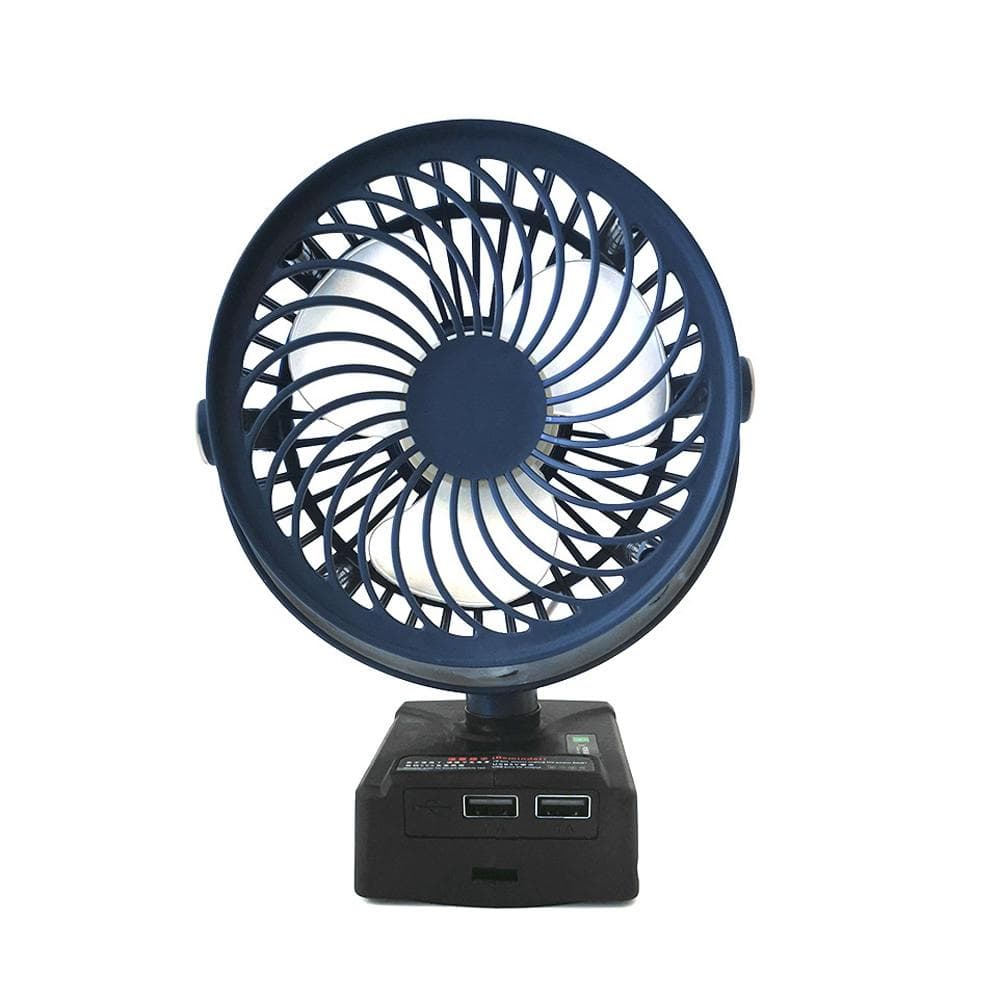 5inch 3 Leaves Fan Desktop Lithium Air Fan Practical Cordless Cooling Device Home Appliances multicolour