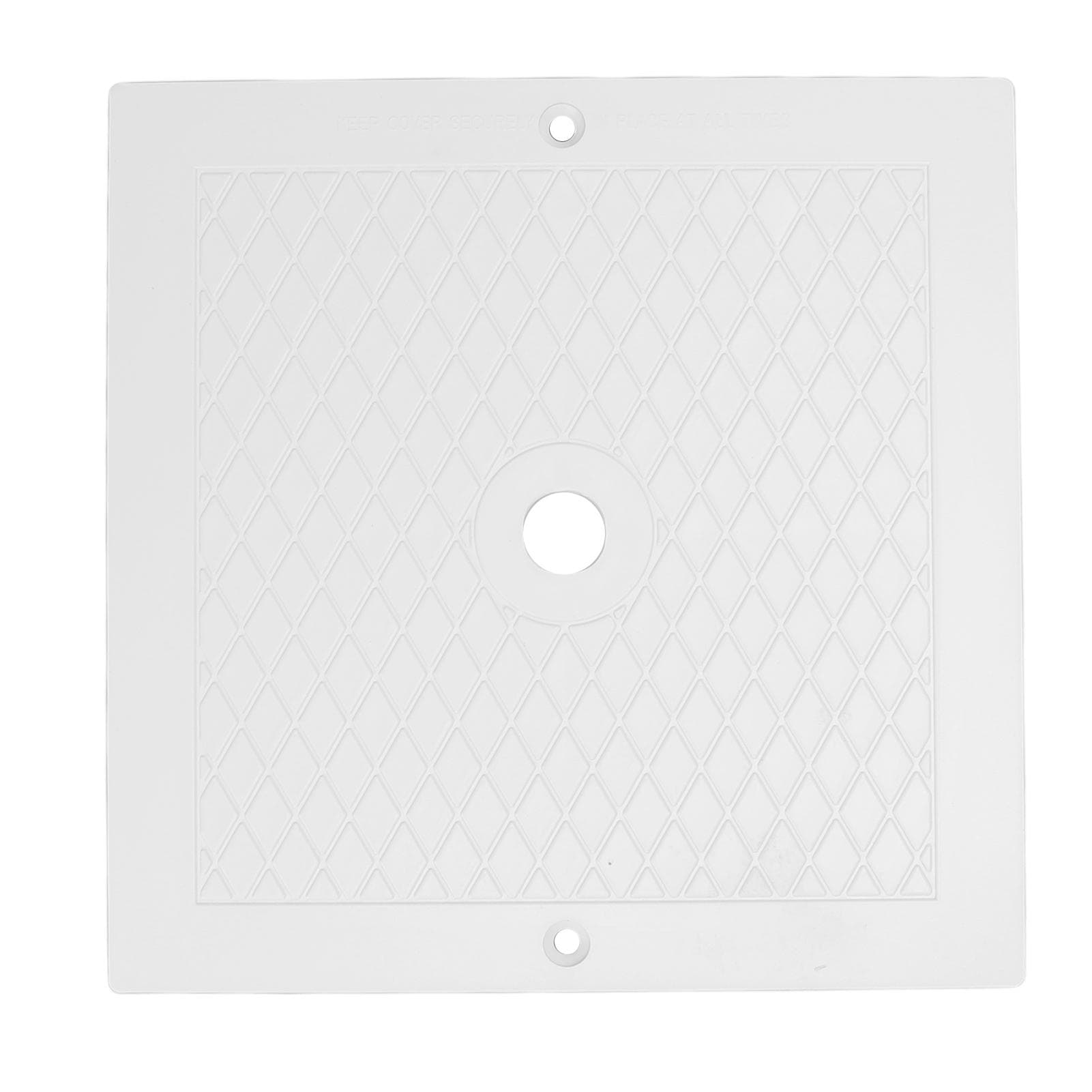 Square Pool Skimmer Cover Heavy Duty Plastic Pool Skimmer Lid Replacement 10 X 10in