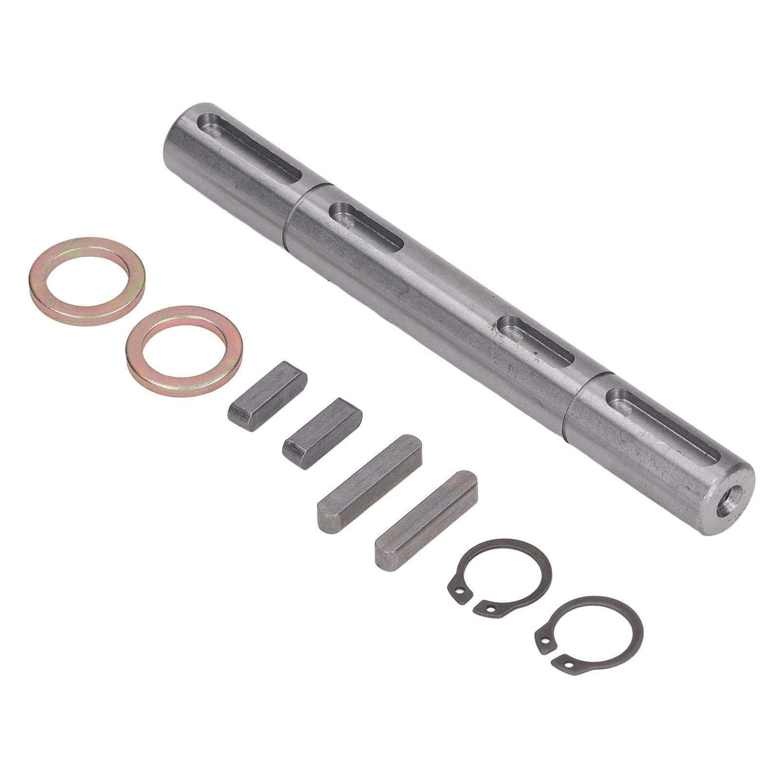 Worm Reducer Double Output Shaft 18mm Diameter 164mm Length Alloy Steel Low Noise Stepper Motor