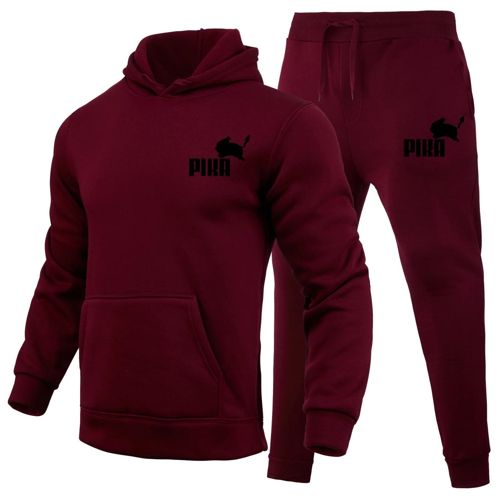 Pika Hoodie Set Women Hoodies Suits outdoor fitness running fashion sports suit spring and autumn style hoodie M
